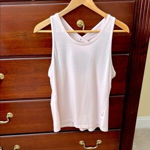 Athleta Yogini pale pink Sleeveless Tank Top
